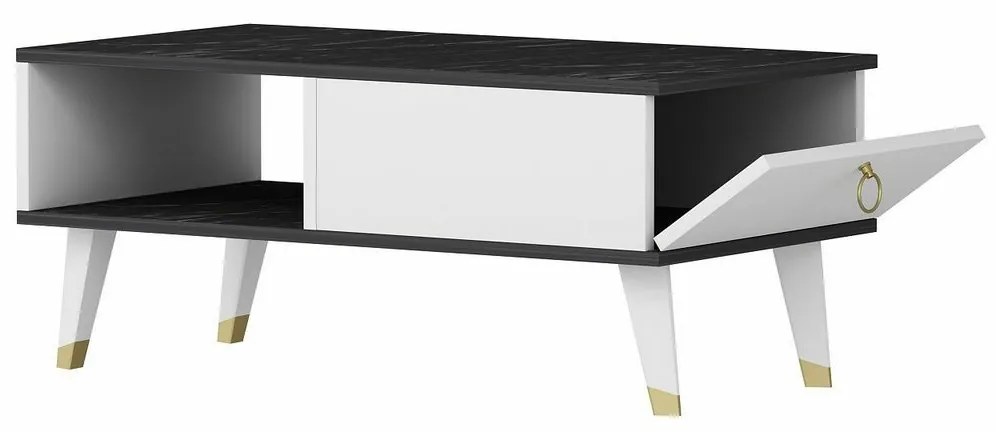 Stolik konferencyjny Delux Black and White