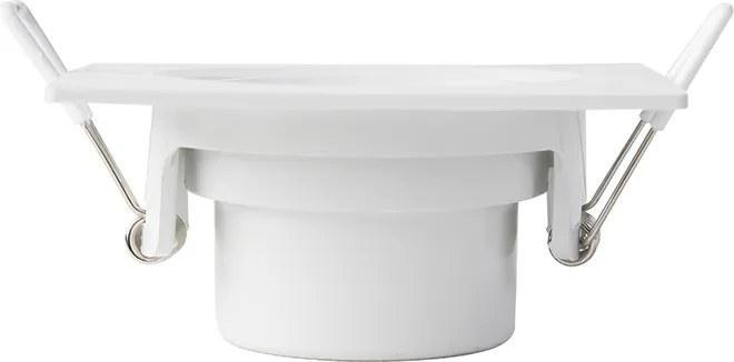 Zestaw 3 wpuszczanych reflektorów biały w tym LED 3-stopniowy ściemniacz - Miu