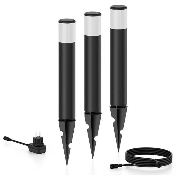 Philips - ZESTAW 3x LED Lampa zewnętrzna PUREX LED/1,5W/24/230V IP44