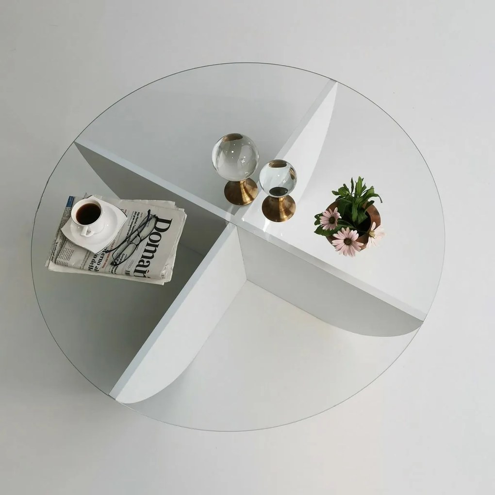 Stolik konferencyjny Lily White