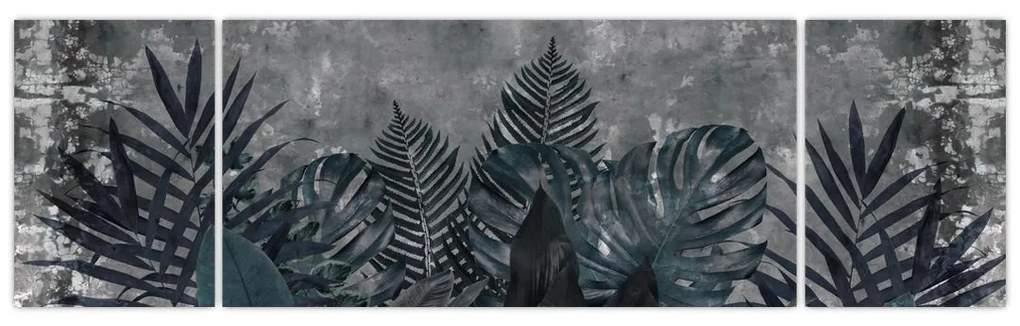 Obraz - Liście palmowe (170x50 cm)