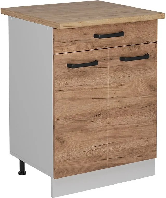 Szafka dolna do kuchni złoty dąb energetyczny 60x60x81.6 r-line