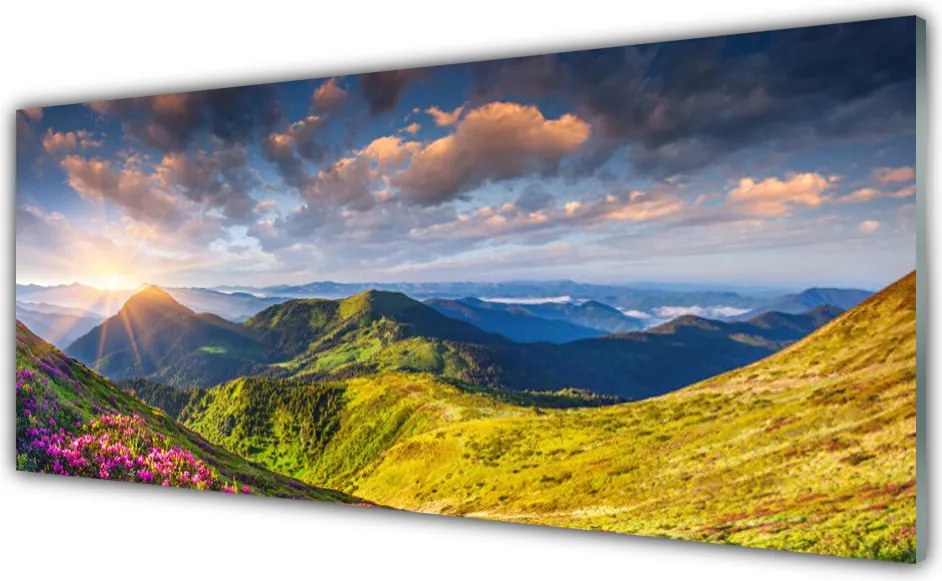 Panel Szklany Słoneczna Hala pod Szczytami