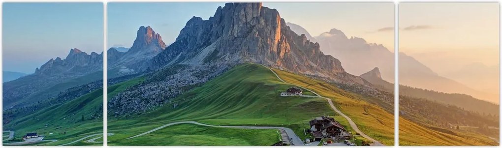 Obraz - Dolomity (170x50 cm)
