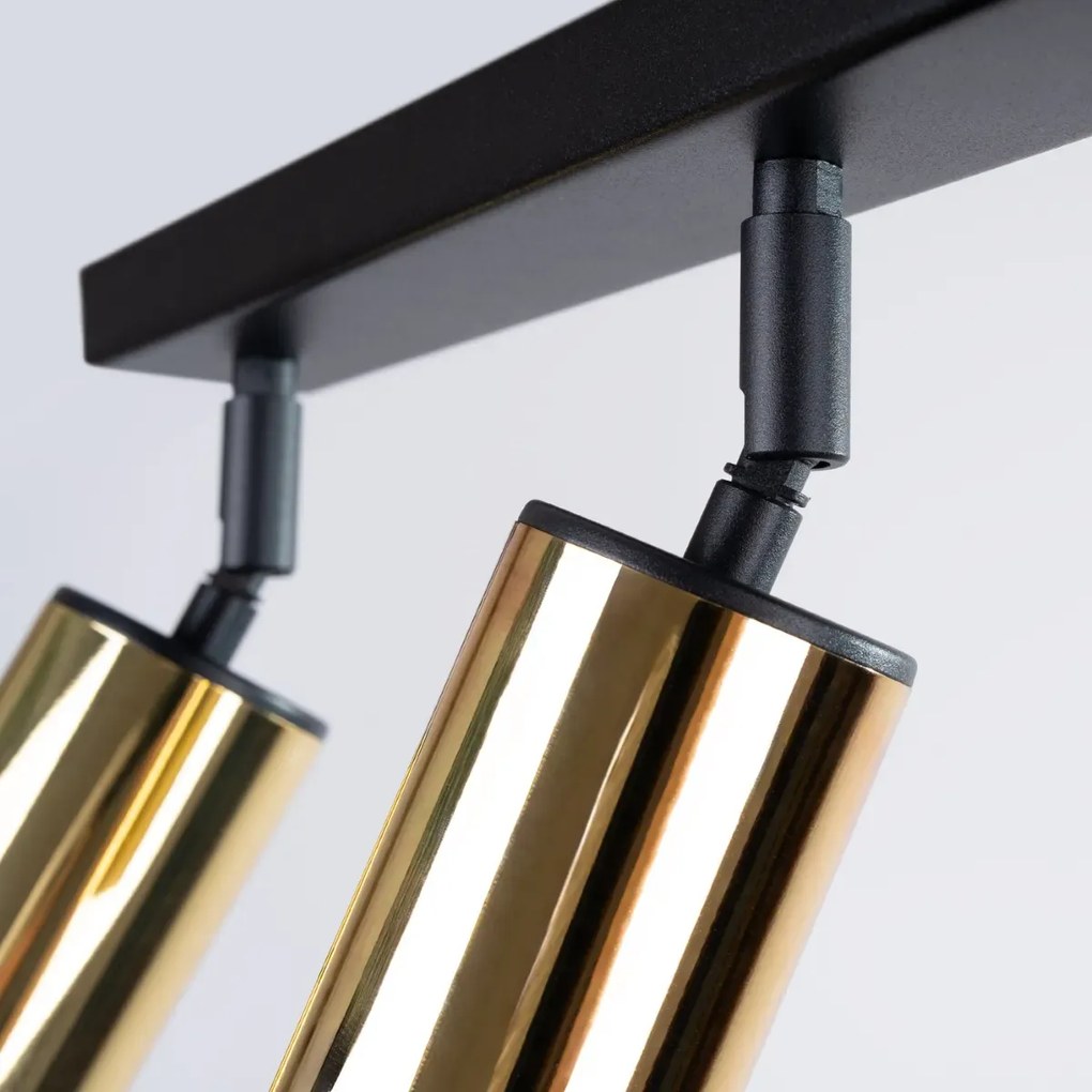 Listwa oświetleniowa WINX 3 czarna/złota SOLLUX  LIGHTING