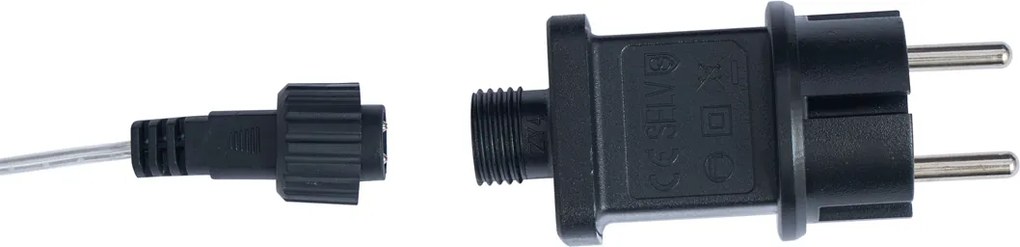 Choinka przezroczysta 100 cm z LED IP44 - Coni