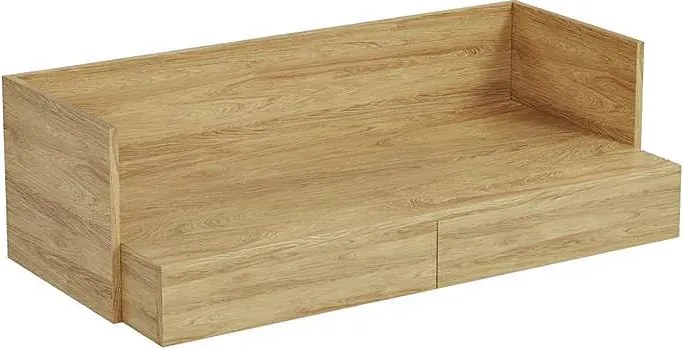 Biurko modułowe hikora naturalna K6-C73