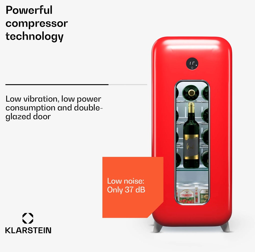Klarstein Shirley 15 Uno Chłodziarka do wina