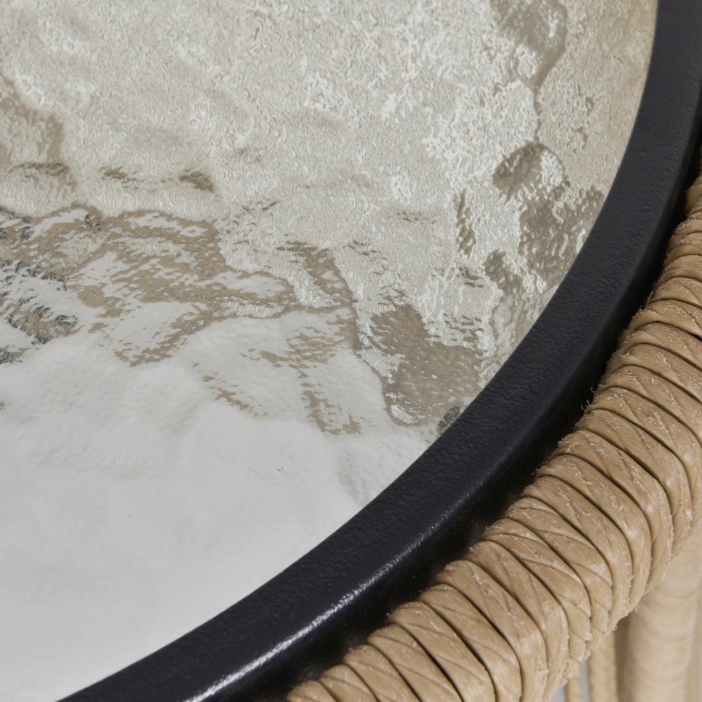 Outsunny 3-cz. zestaw mebli ogrodowych z rattanu PE, 1 narożnikowa sofa, 1 leżanka, w komplecie z poduszkami, odporne na warunki atmosferyczne, kawa + kremowy | Aosom PL