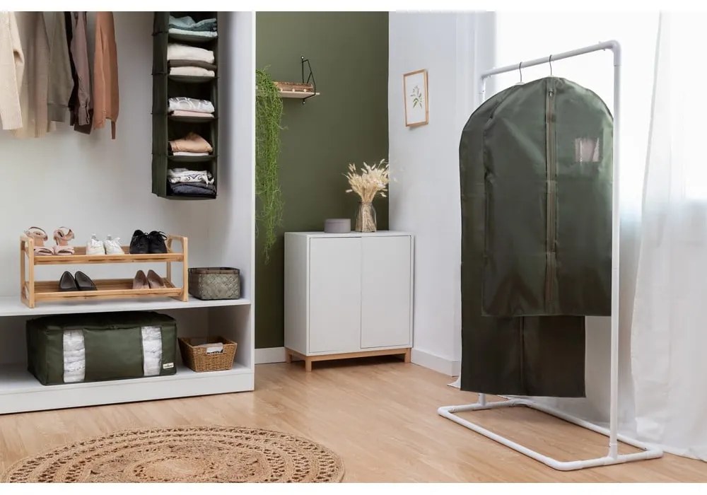 Tekstylny pojemnik do przechowywania ubrań próżniowy 65x45x27 cm Ecologik – Compactor