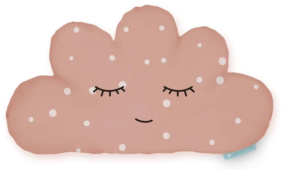 Różowa poduszka Little Nice Things Cloud