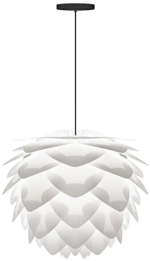 Biały abażur ø 32 cm Silvia – UMAGE