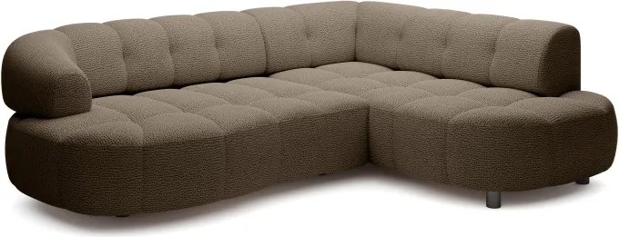 Narożnik VELPA L z elektryczną regulacją siedziska Prawostronny w tkaninie JAGUAR 08 WERSAL