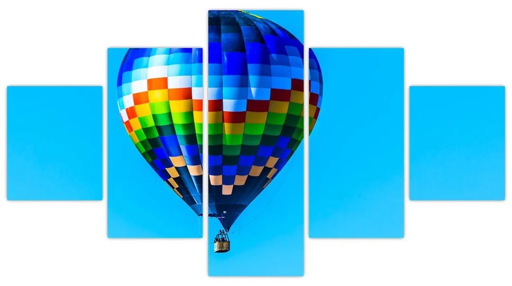 Obraz - Balon na gorące powietrze (125x70 cm)