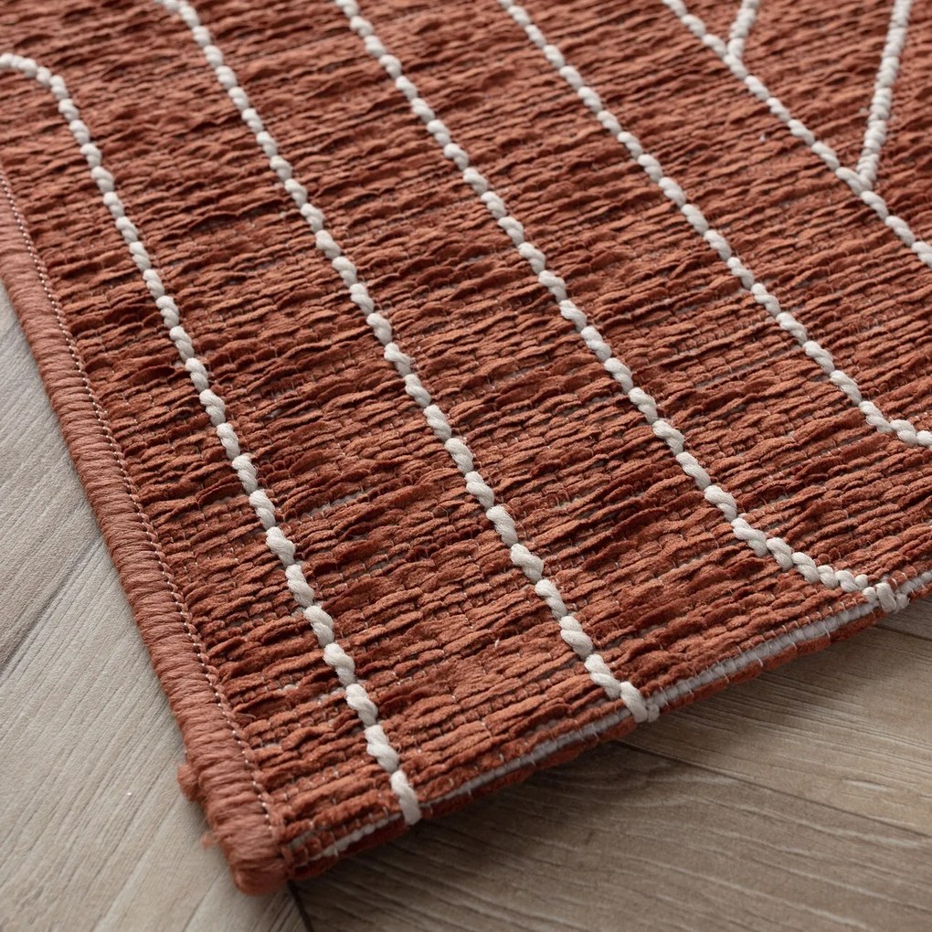 Dywan Velvet beige/rust 120x170cm