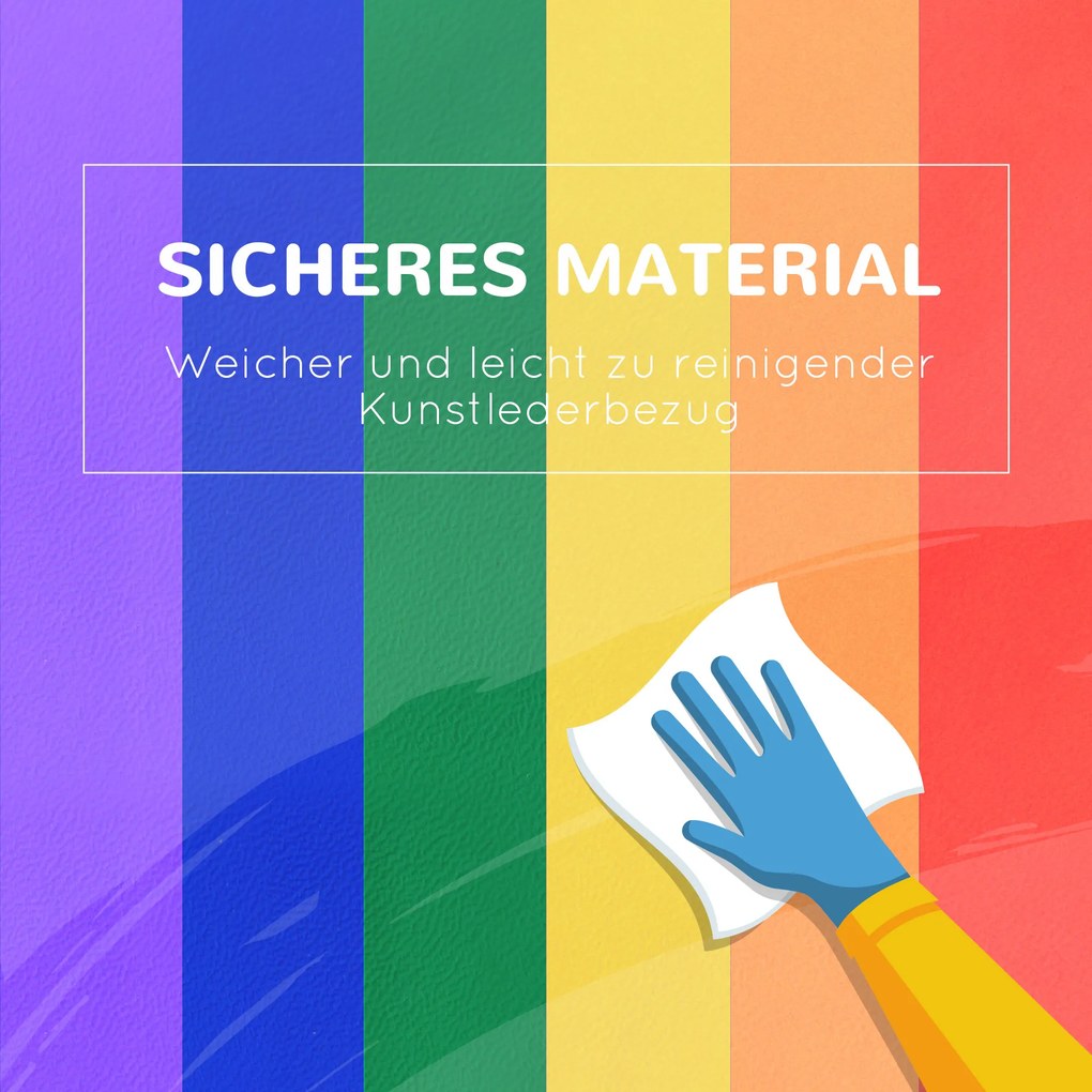 HOMCOM Zestaw 12 piankowych klocków do budowy dla dzieci w wieku 1-3 lat EPE