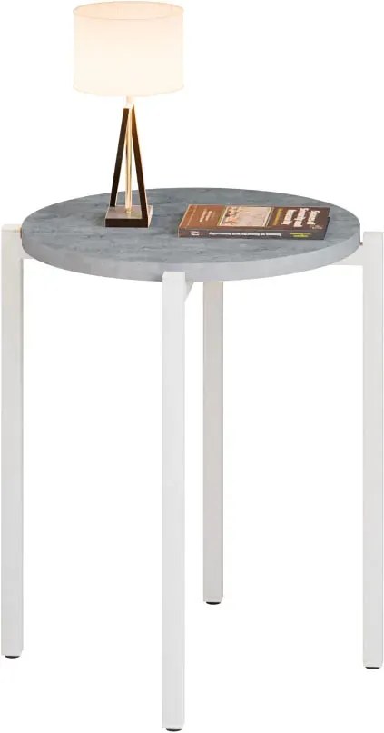 Okrągły stolik kawowy beton H7-R22