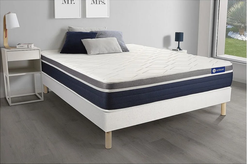 Materac Actilatex confort 120x200cm + zestaw podstawa lózka