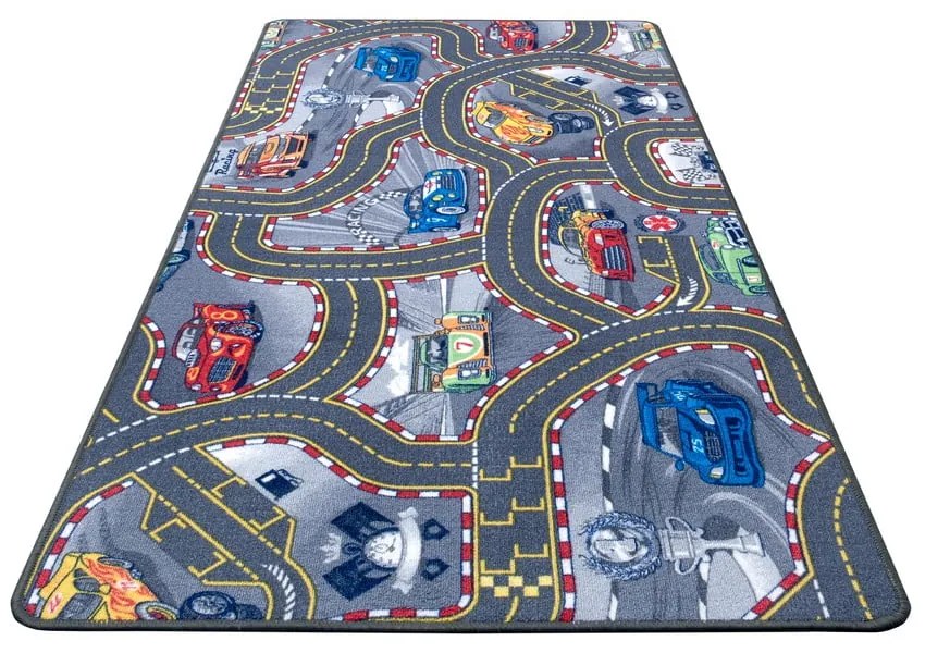 Chodnik dziecięcy Hanse Home Play Race Track, 90x200 cm