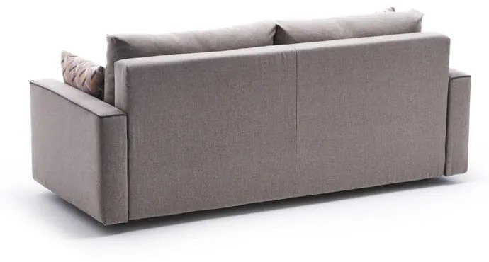 Jasnobrązowa rozkładana sofa 215 cm Ece – Artie