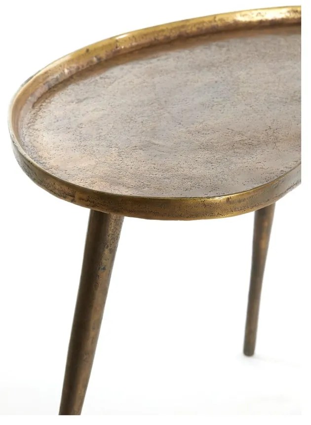 Metalowy stolik 49x67 cm Lienz – Light &amp; Living