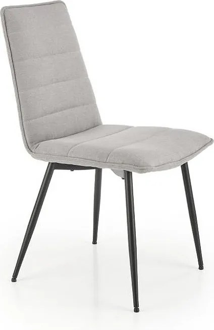 Krzesło tapicerowane K493 szare