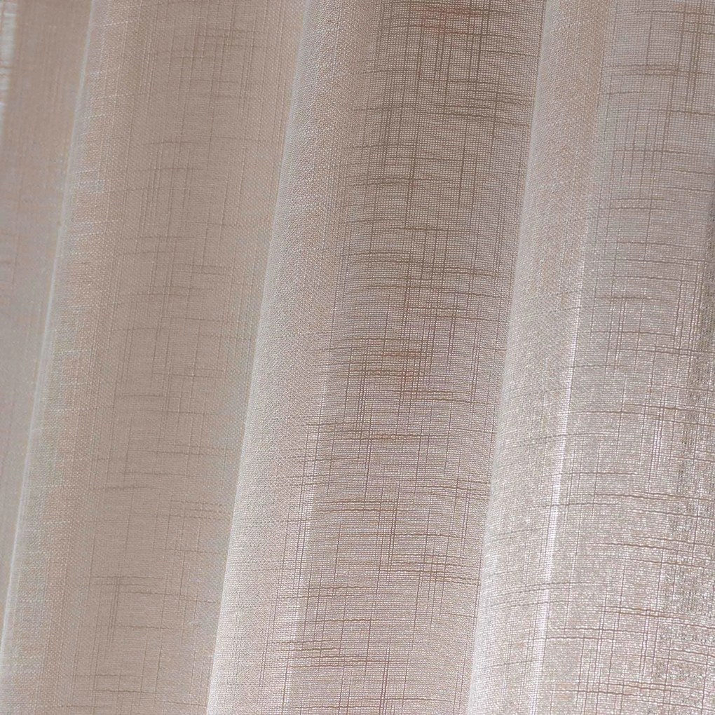 Firana do salonu z efektem lnu 140 x 240 cm, HALTONA