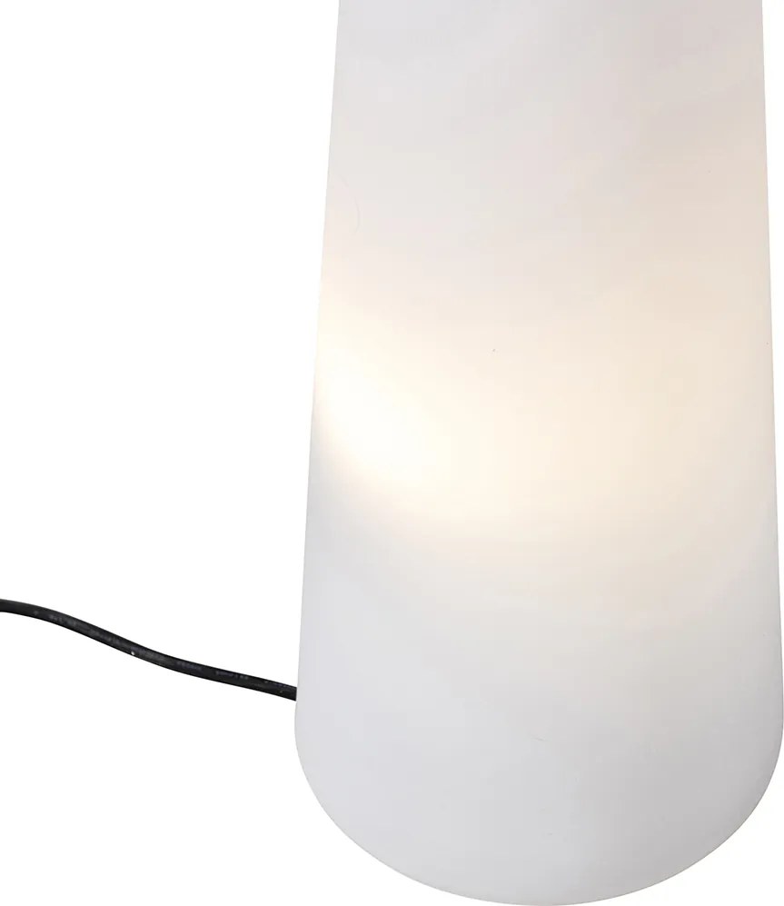 Inteligentna Lampa Podłogowa Zewnętrzna Biała W Zestawie LED A60 IP44 - Katrijn
