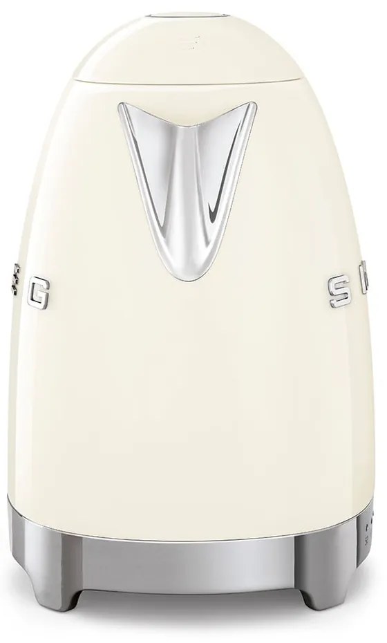 Kremowy czajnik elektryczny ze stali nierdzewnej 1,7 l Retro Style – SMEG