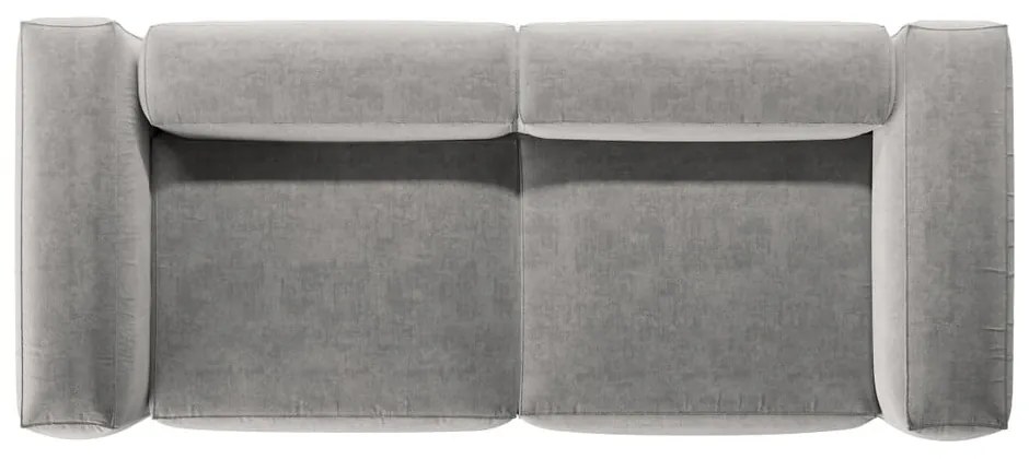 Jasnoszara sofa 264 cm Bergamo – Cosmopolitan Design