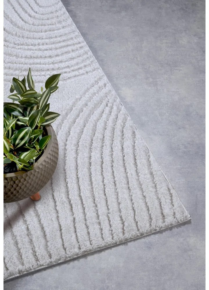Kremowy chodnik 80x240 cm Pigment Cream White – Elle Decoration