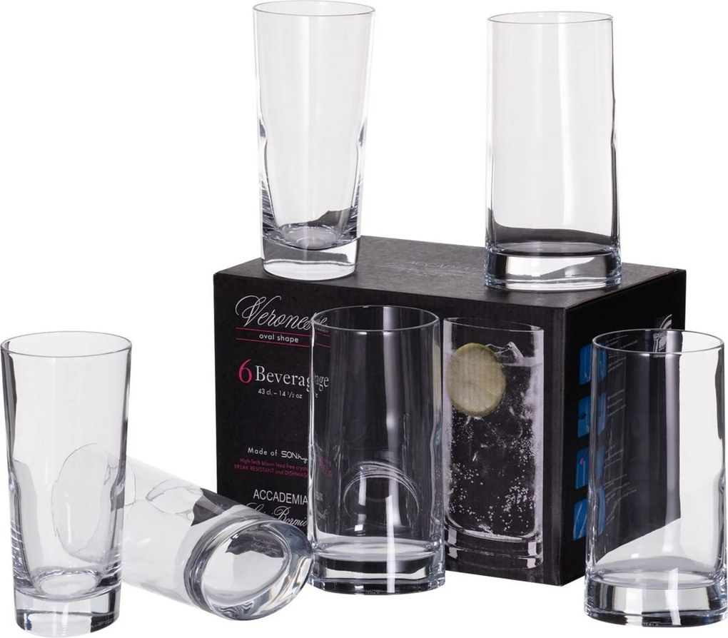 Szklanki Arieen 6szt. 430ml