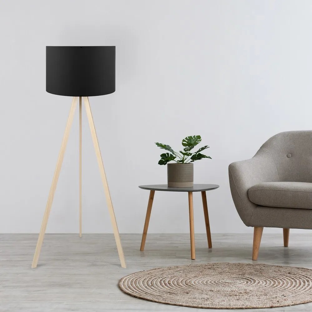 Lampa stojąca AYD-1521 Black Oak