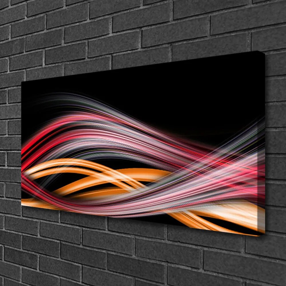 Zdjęcie na płótnie Ekspresyjna Wizja Linii