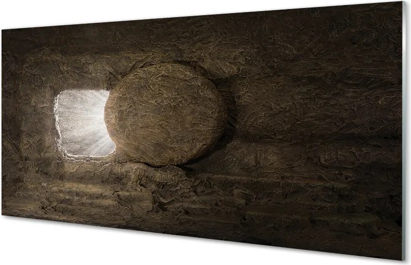 Panel szklany do Kuchni Wnętrze Groty