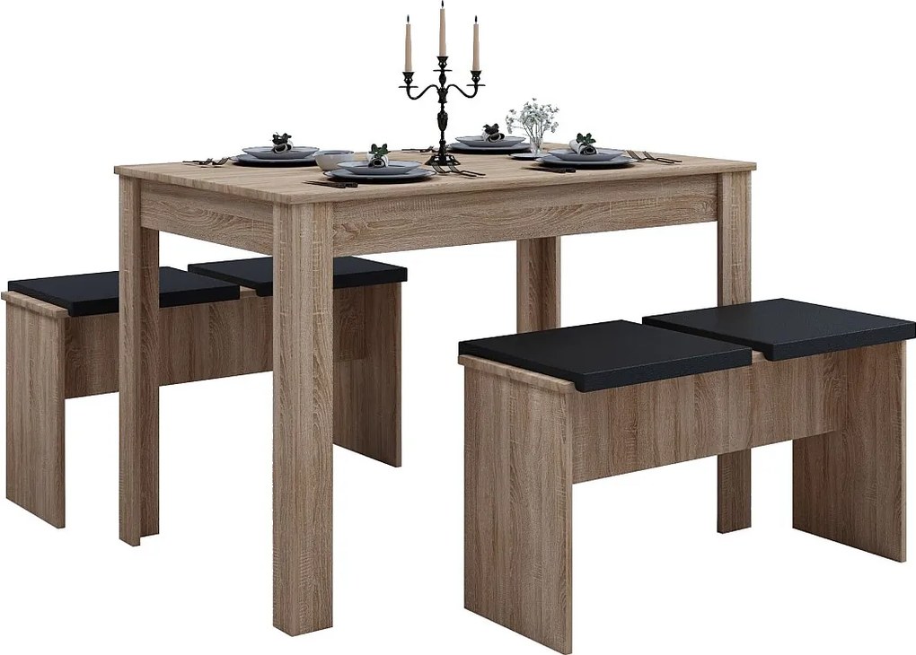 Grupa wyżywienia Esal Sonoma Oak 0