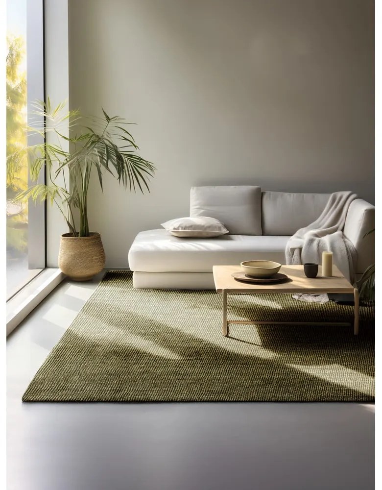 Dywan z juty w kolorze khaki 80x150 cm Bouclé – Hanse Home