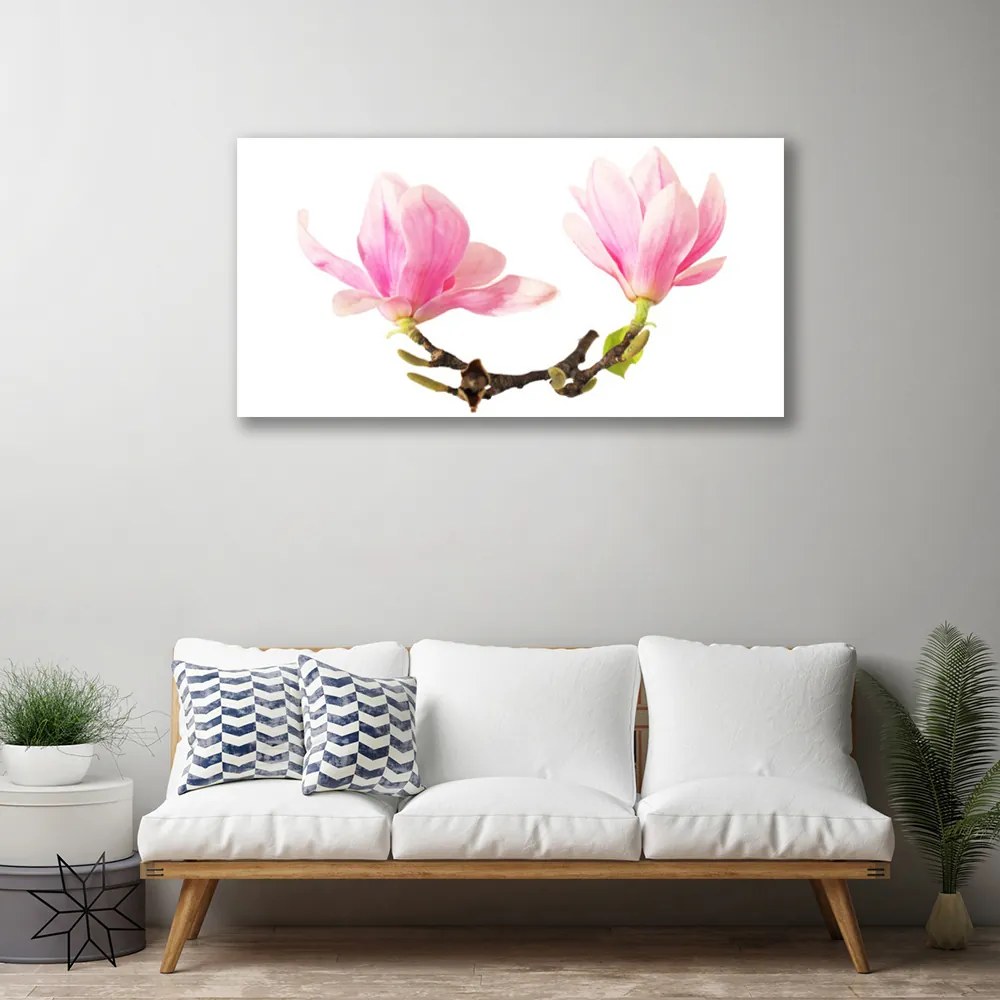 Fotoobraz na płótnie Kwiatowy Ornament Ścienny