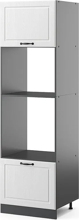 Szafka do mikrofalówki biały domek wiejski 60x57.2x206.8 r-line