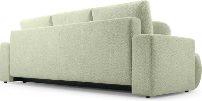 Sofa VELO z funkcja spania i pojemnikiem MIĘTOWY CORAL 55