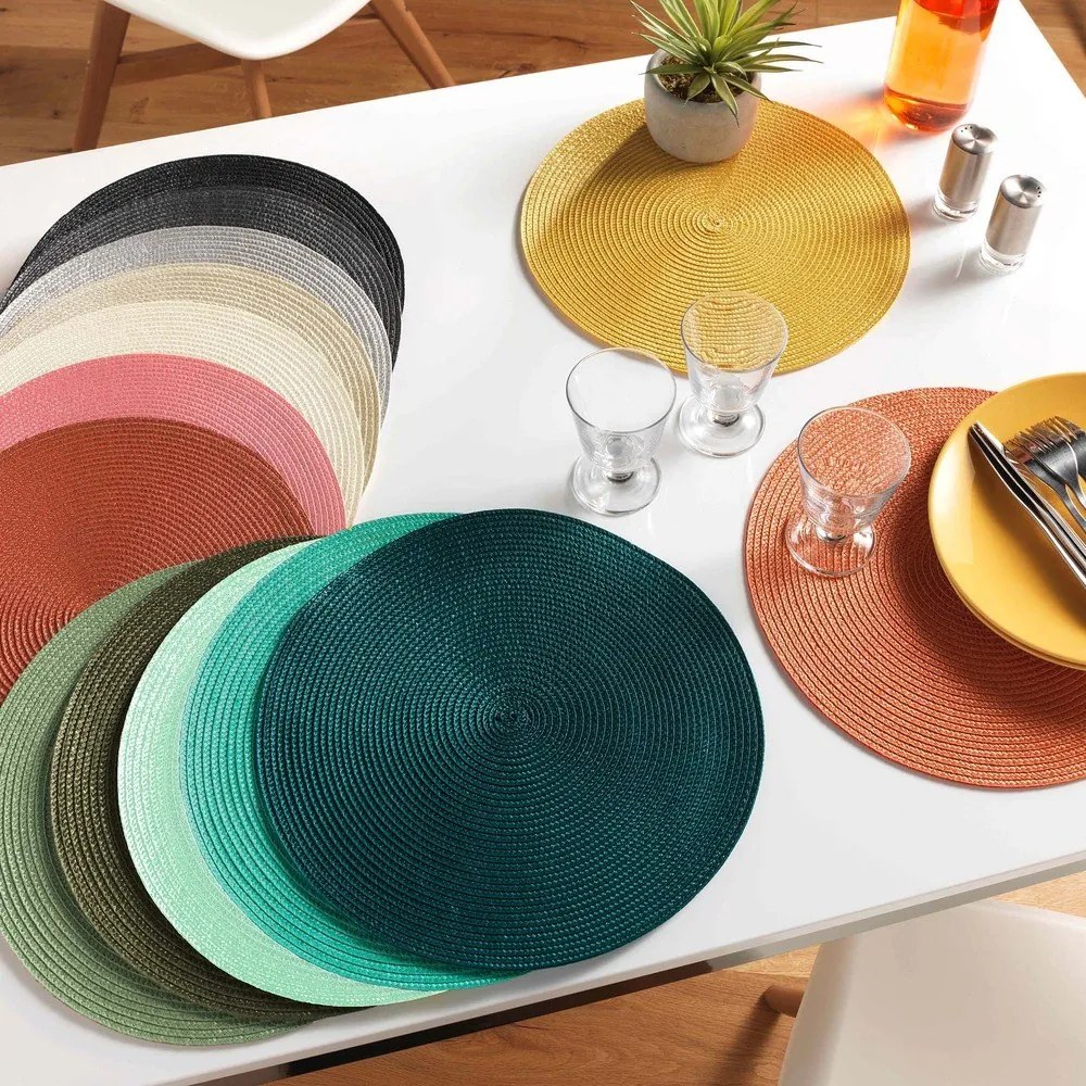 Plastikowa mata stołowa ø 35 cm Zebulon – douceur d'intérieur