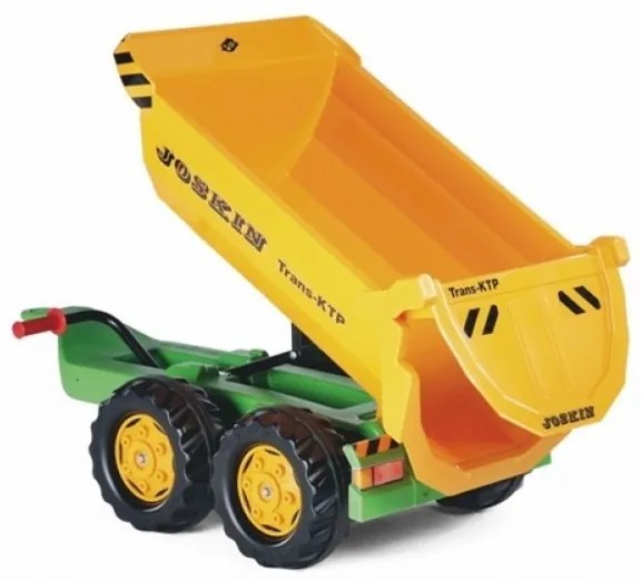 Rolly toys rollytrailer przyczepa wywrotka halfpipe joskin