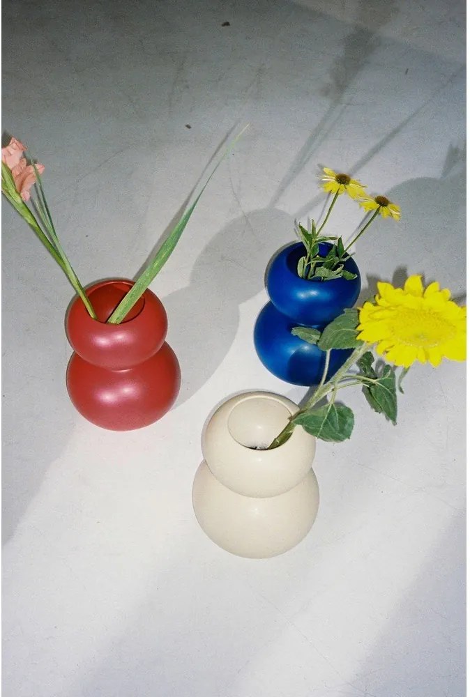 Beżowy ceramiczny wazon (wysokość 36 cm) Tuga – noo.ma