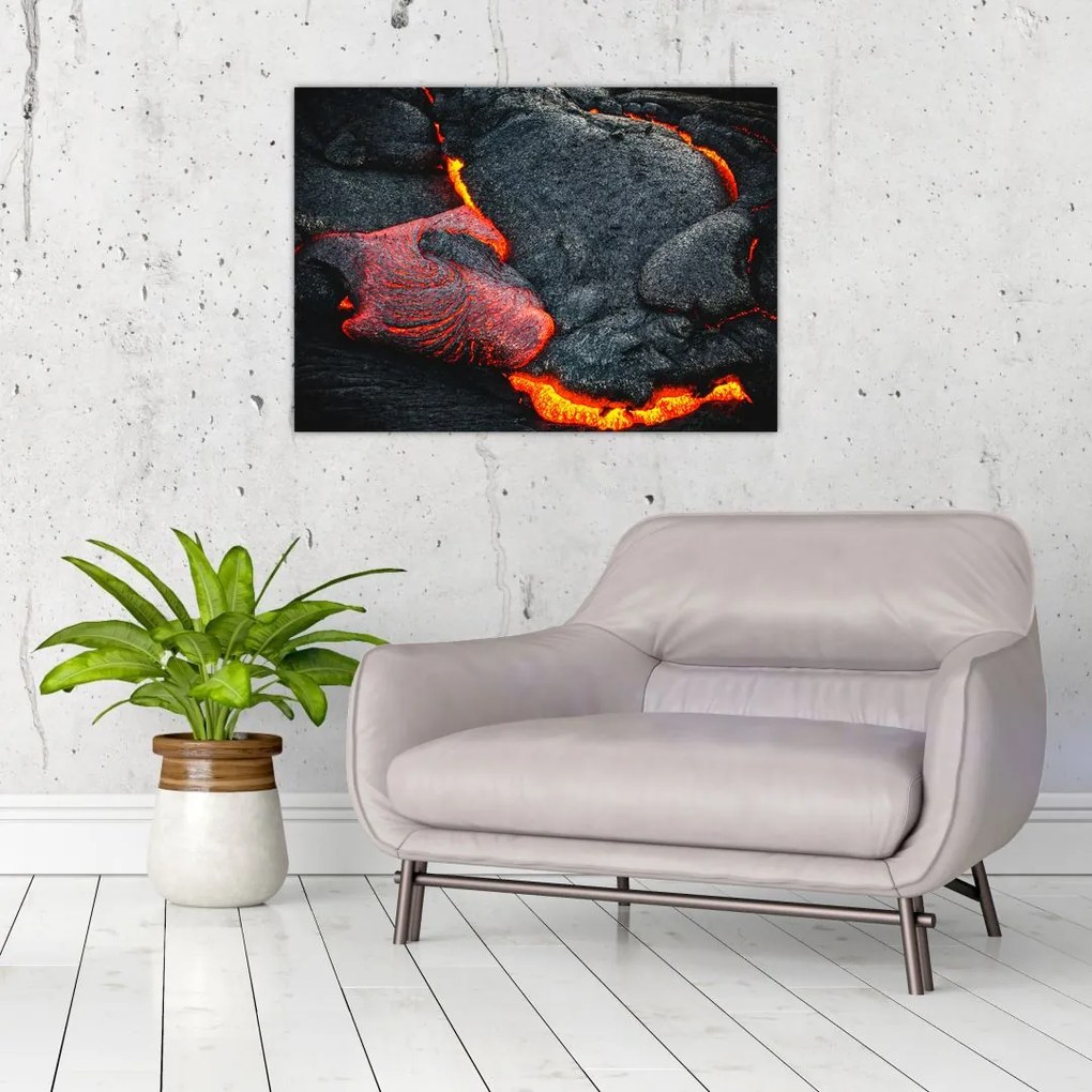 Obraz - Lawa (70x50 cm)