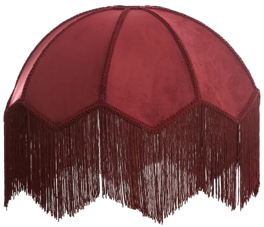 Bordowy abażur ø 45 cm Malacia – Light &amp; Living