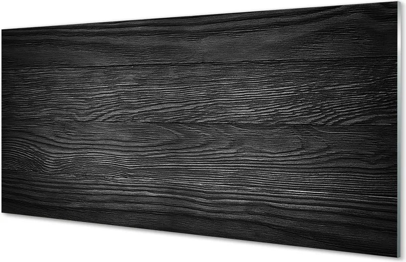 Panel szklany do Kuchni Surowa Tekstura Drewna