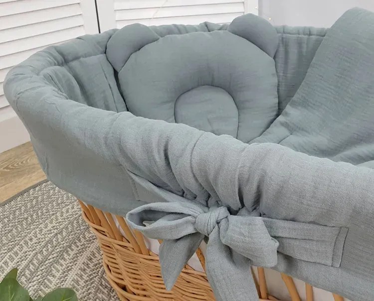 Zielony zestaw kosz na stelażu B5-G60