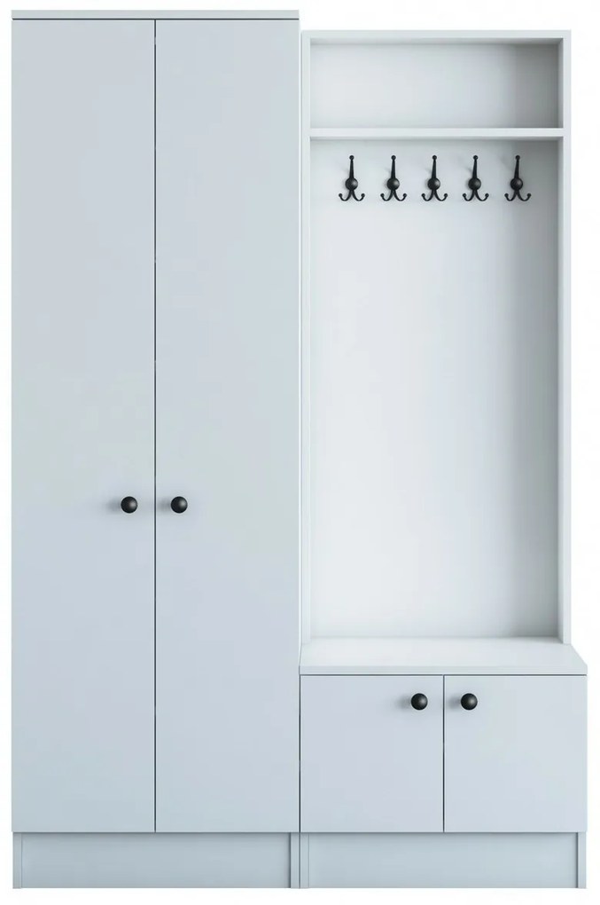 Zestaw do przedpokoju Mie White