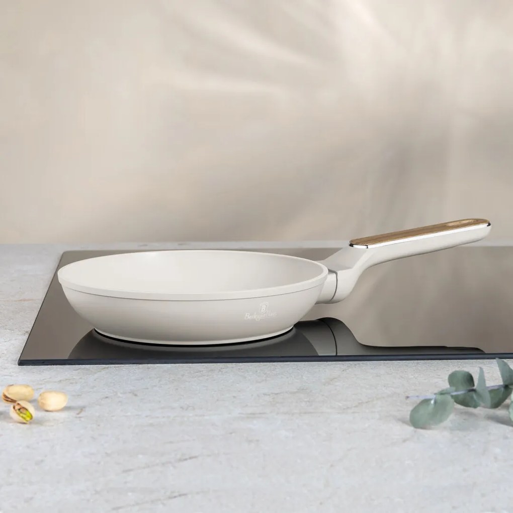 BerlingerHaus Zestaw patelni z powłoką tytanową Sahara Nordic, 3 szt.