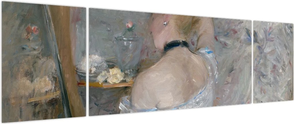 Obraz - Berthe Morisot, Woman at Her Toilette, reprodukcje (170x50 cm)